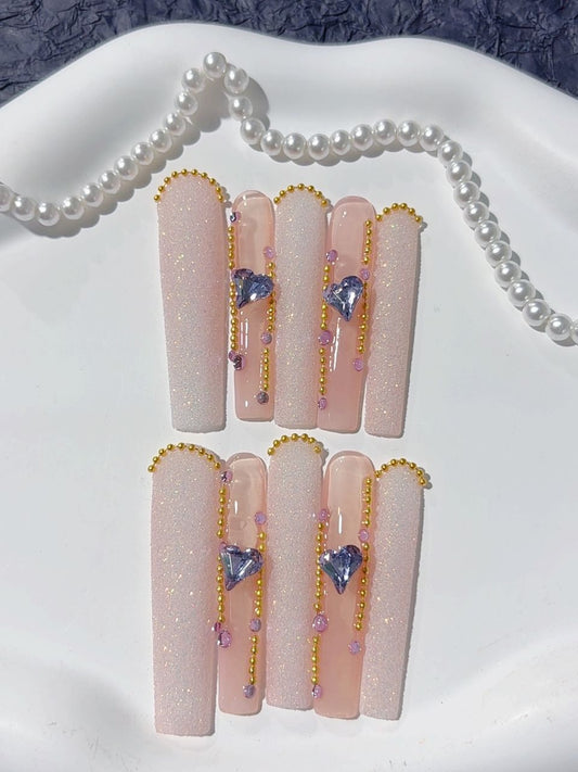 Crystal Drip Rhinestone Set