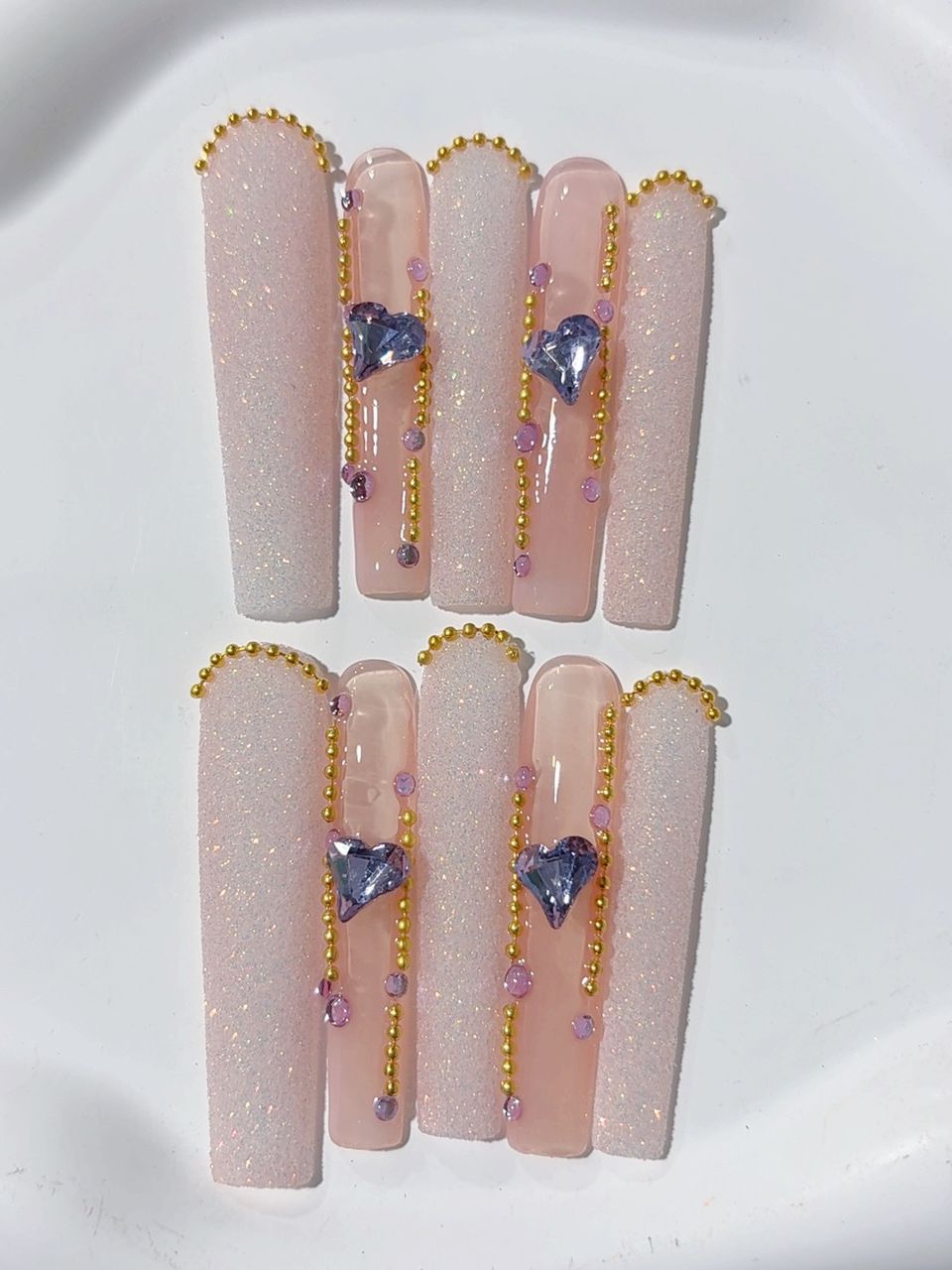Crystal Drip Rhinestone Set