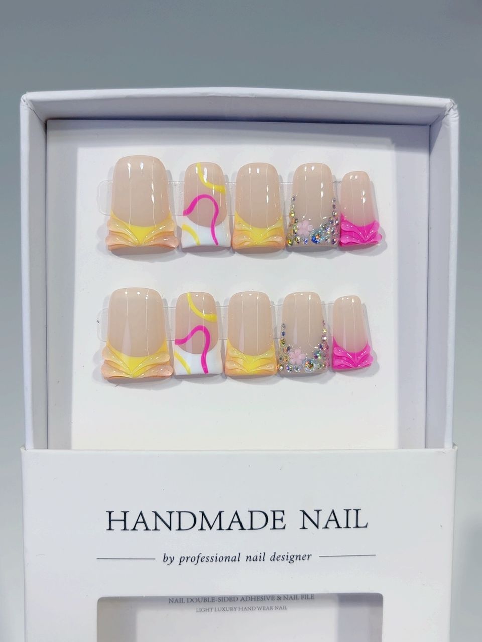 Sunset Drip Nude Set