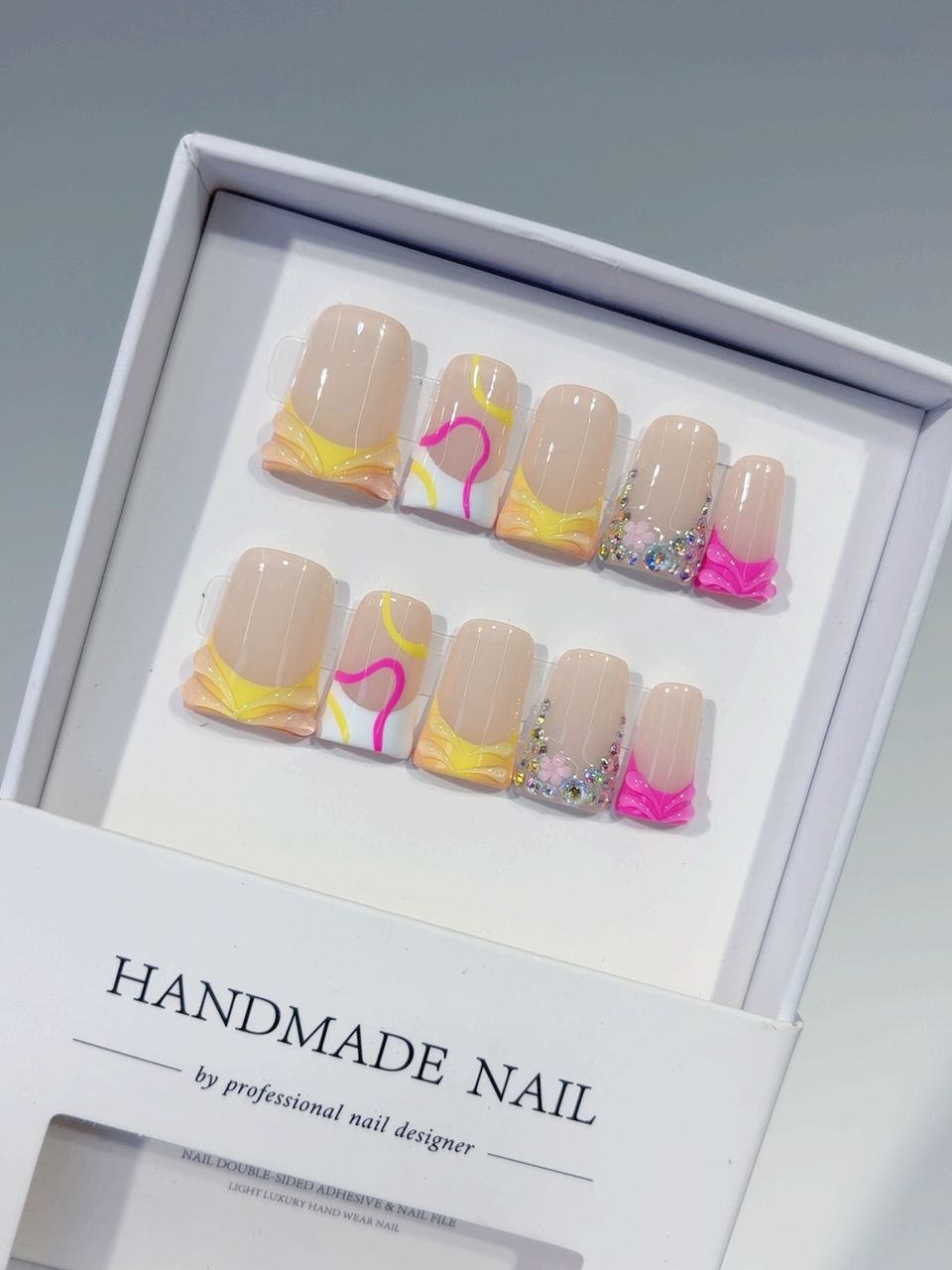 Sunset Drip Nude Set