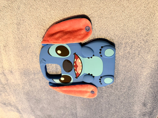 Blue Cartoon Bunny case